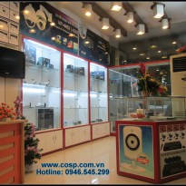 Thiết kế cửa hàng thiết bị an ninh